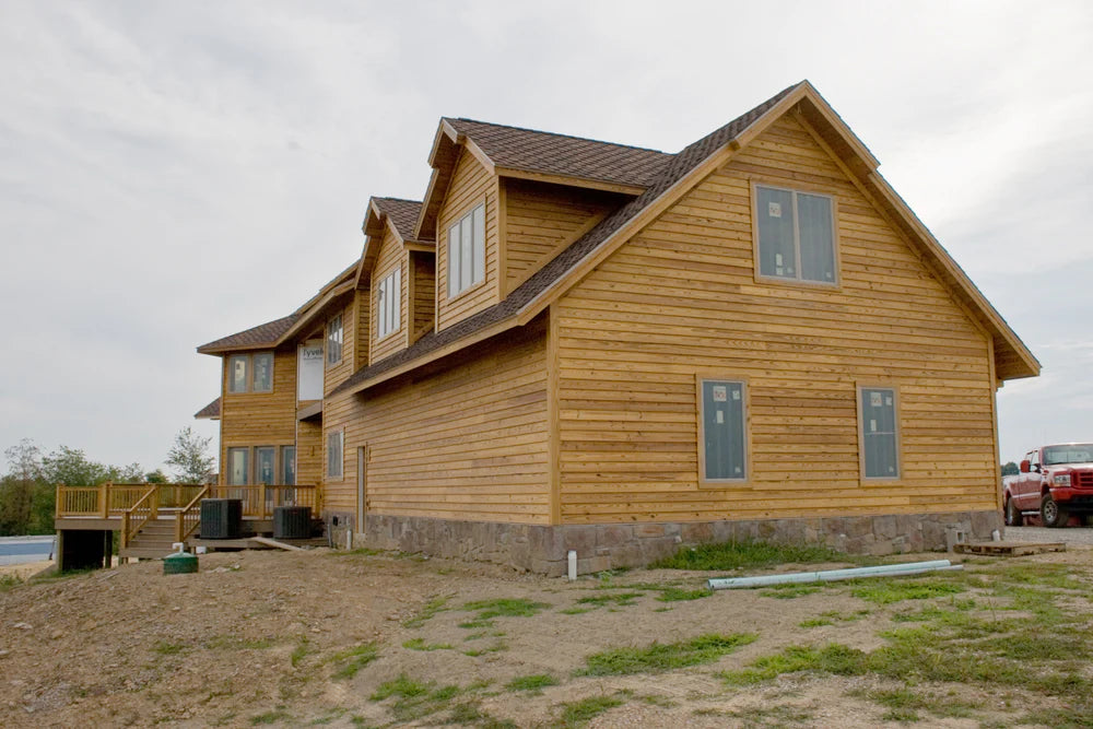 Modern Exterior Siding (poplar, hemlock, ash, pine)