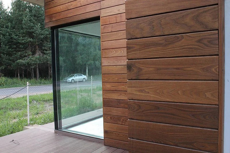 Modern Exterior Siding (poplar, hemlock, ash, pine)