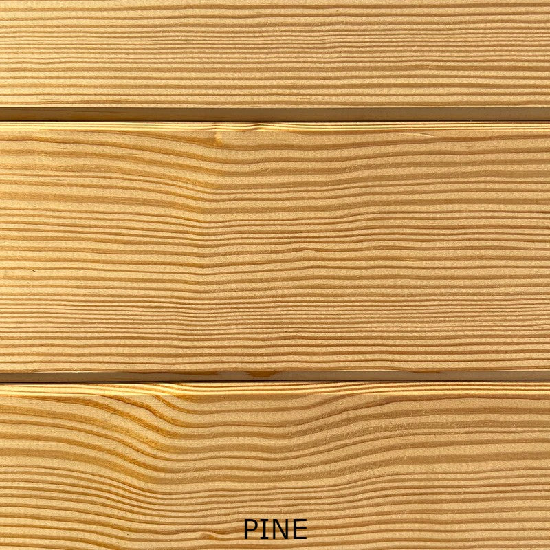 Modern Exterior Siding (poplar, hemlock, ash, pine)