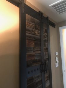 Reclaimed Wood Pantry Doors