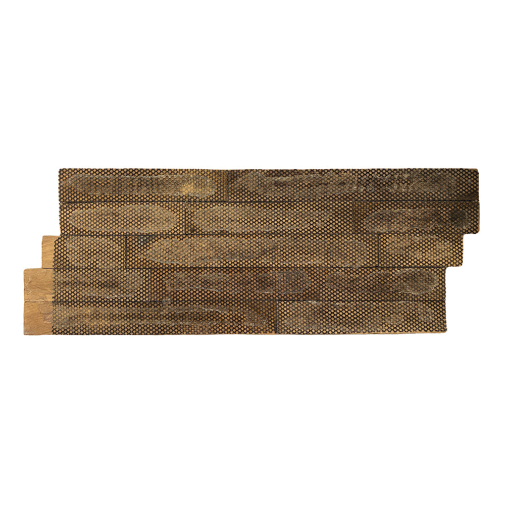 woodstock walls lines in the sand 3d teak wood wall panel real teak plank