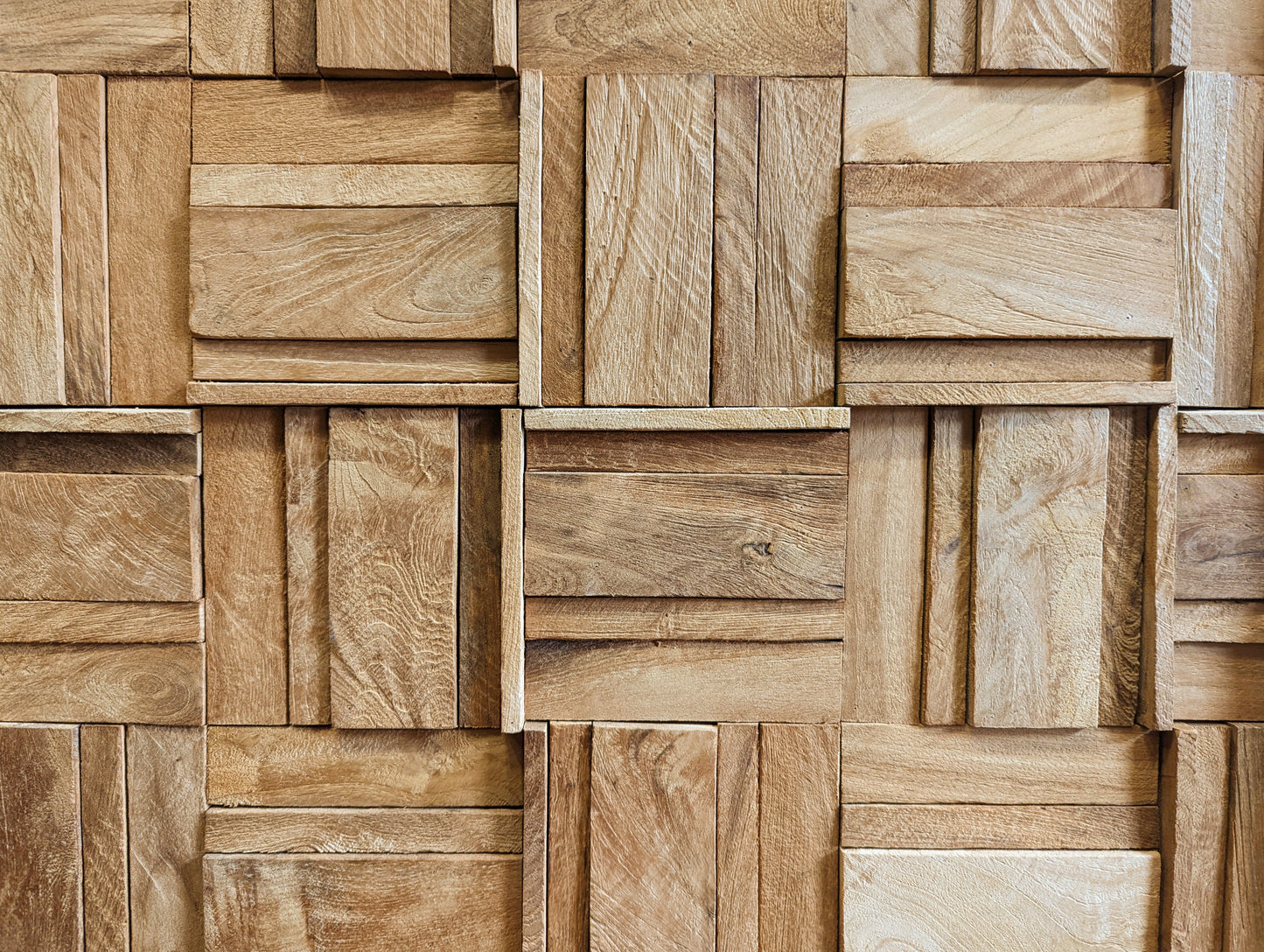 woodstock walls hopscotch 3d teak wood wall panels real teak planks