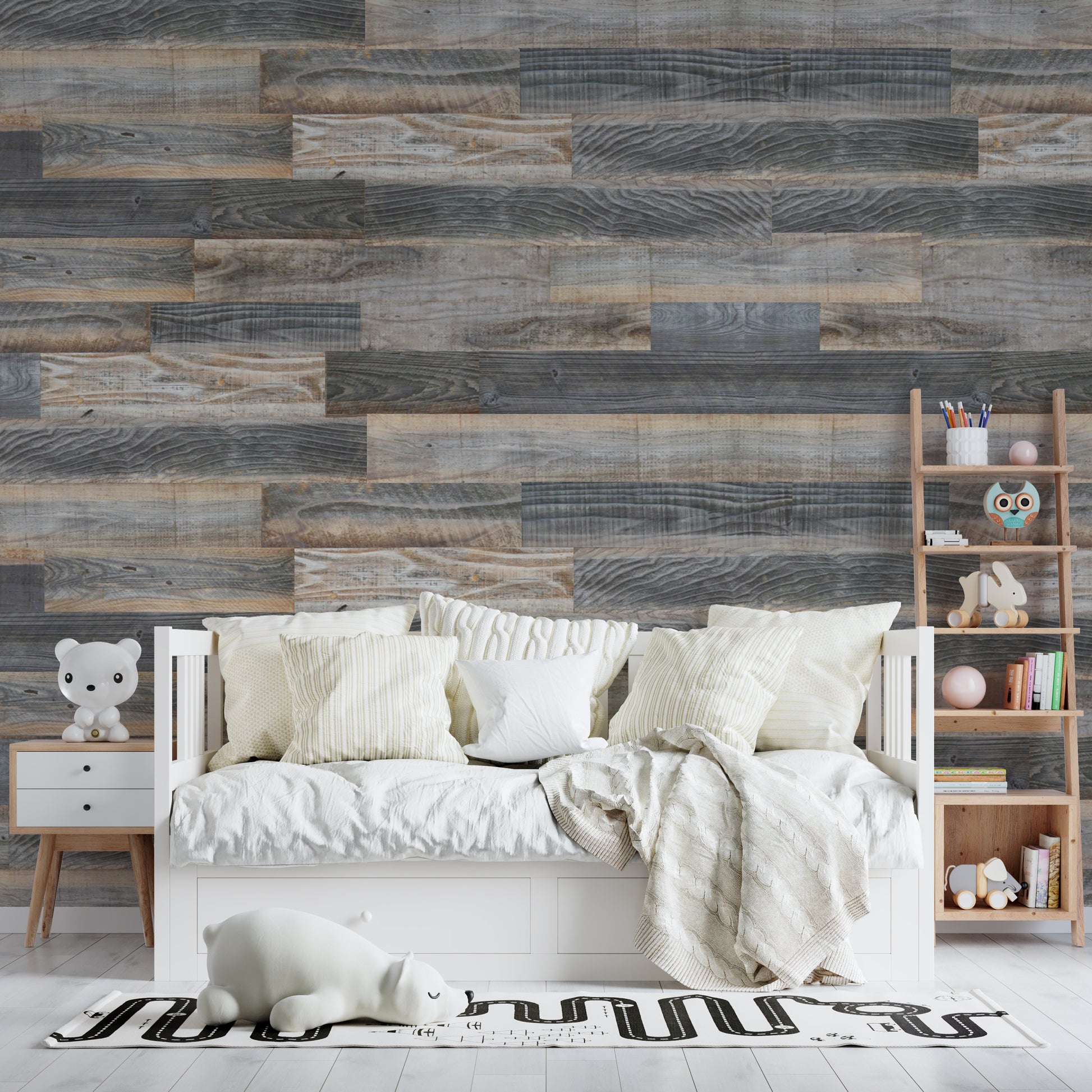 woodstock walls misty breeze reclaimed wood wall panel real wood plank