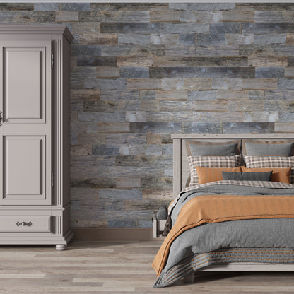 woodstock walls sterling gray reclaimed wood wall panel real wood plank reclaimed wood paneling