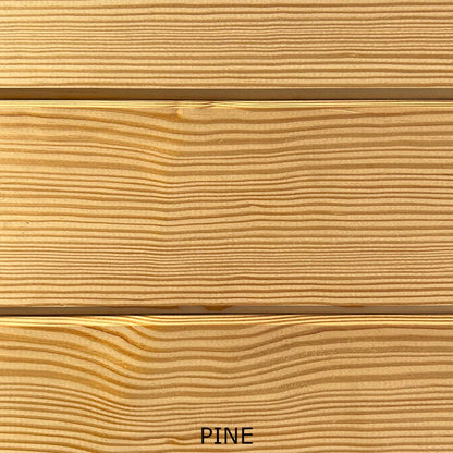 Modern Exterior Siding (poplar, hemlock, ash, pine)