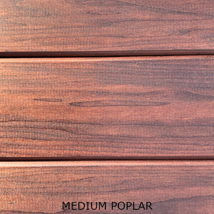 Modern Exterior Siding (poplar, hemlock, ash, pine)