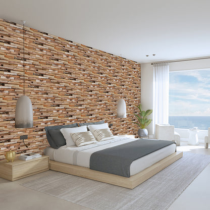 woodstock walls driftwood 3d teak wood wall panel real teak plank 3d wood paneling